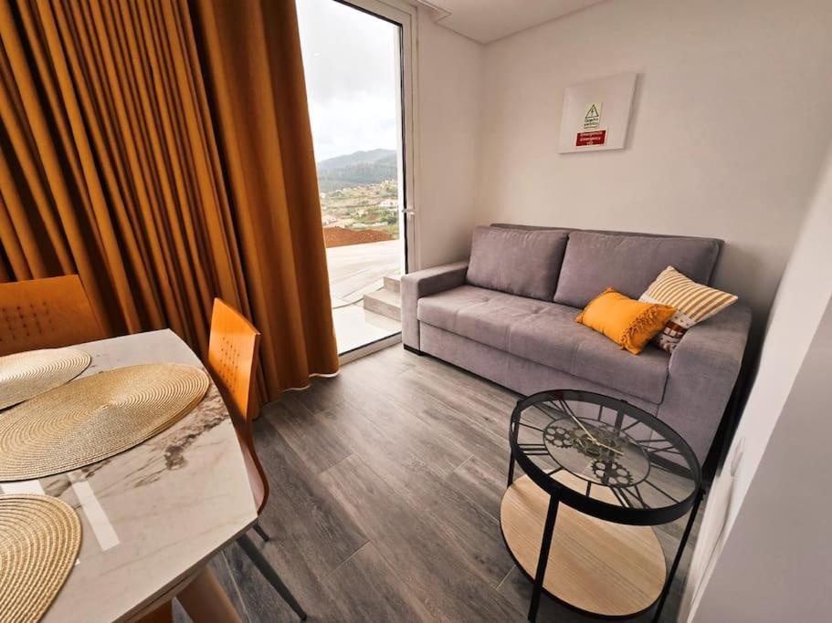 Brand New Private Modern Apartment With Patio And Sea View Calheta  Buitenkant foto