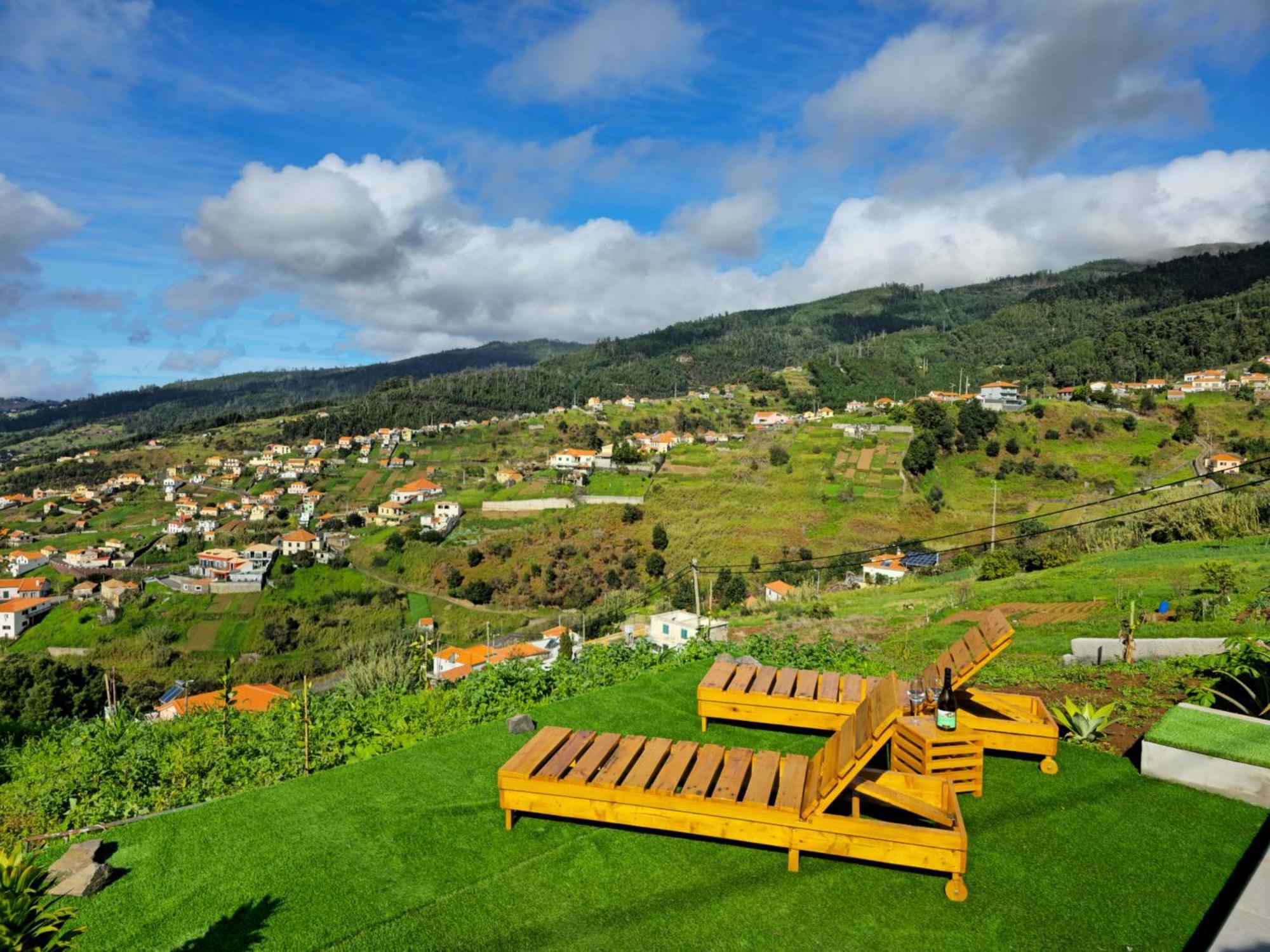Brand New Private Modern Apartment With Patio And Sea View Calheta  Buitenkant foto